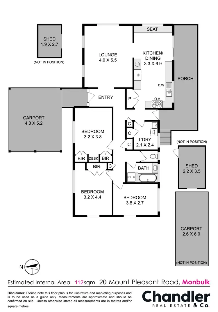 Floorplan of Homely house listing, 20 Mt Pleasant Road, Monbulk VIC 3793