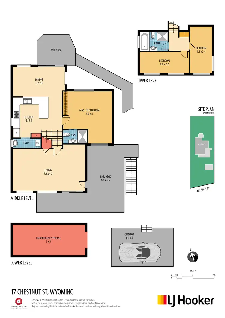 Floorplan of Homely house listing, 17 Chestnut Street, Wyoming NSW 2250