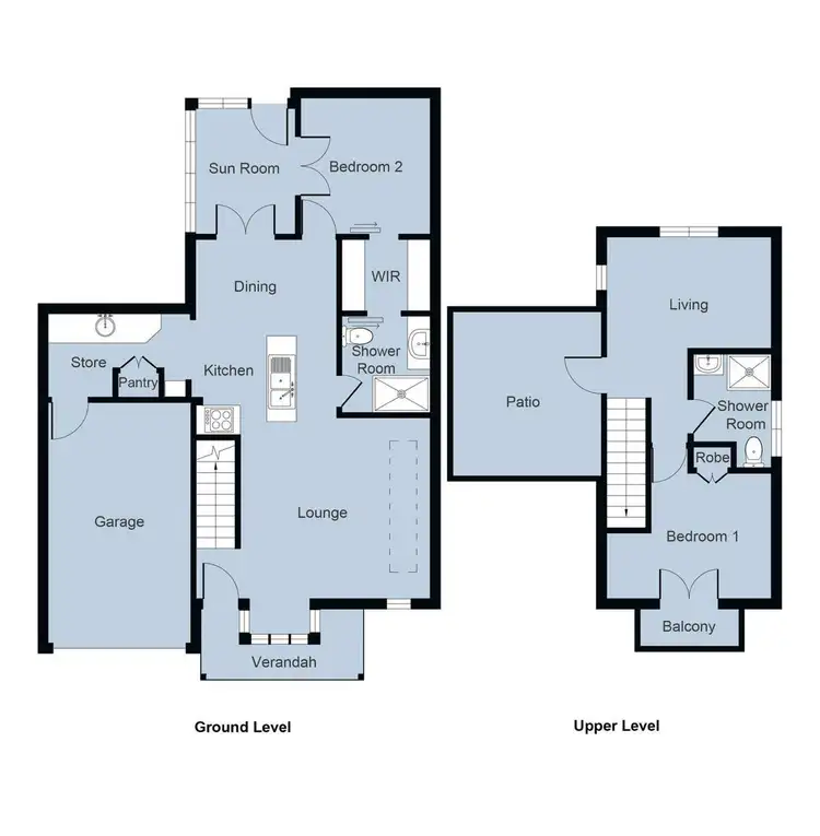 Floorplan of Homely house listing, 1B Devon Street, Lake Wendouree VIC 3350