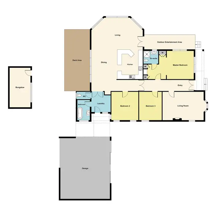 Floorplan of Homely house listing, 40 Pound Creek Road, Navigators VIC 3352