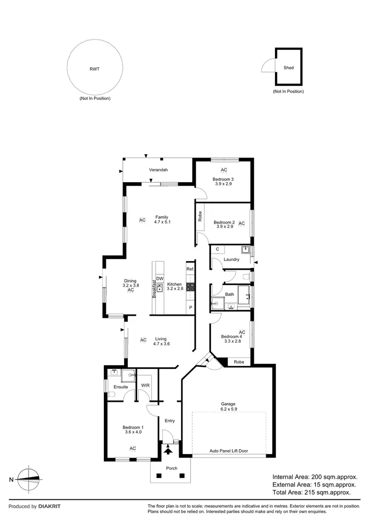 Floorplan of Homely house listing, 17 St Andrews Drive, Strathalbyn SA 5255