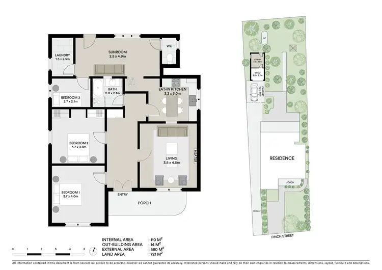 Floorplan of Homely house listing, 405 Finch Street, Ballarat East VIC 3350