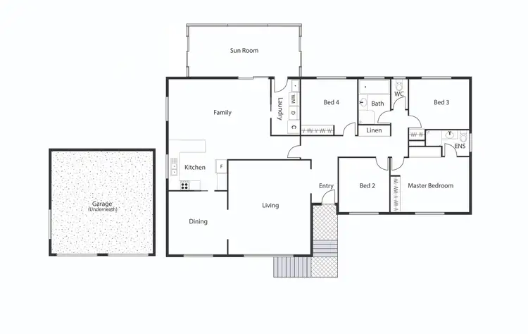 Floorplan of Homely house listing, 42 Halfrey Circuit, Wanniassa ACT 2903