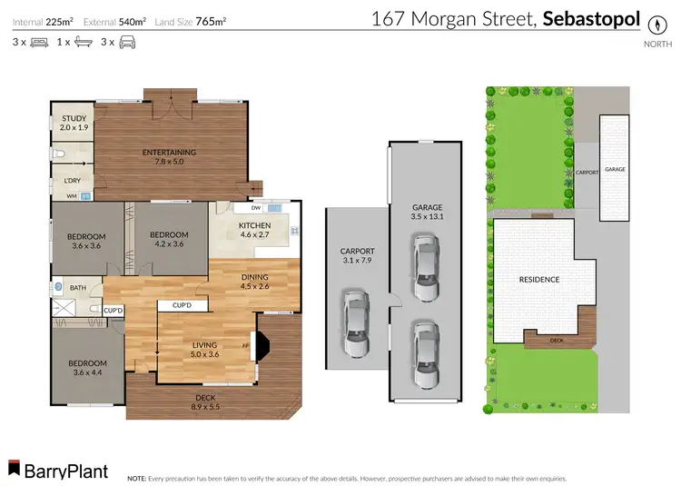 Floorplan of Homely house listing, 167 Morgan Street, Sebastopol VIC 3356