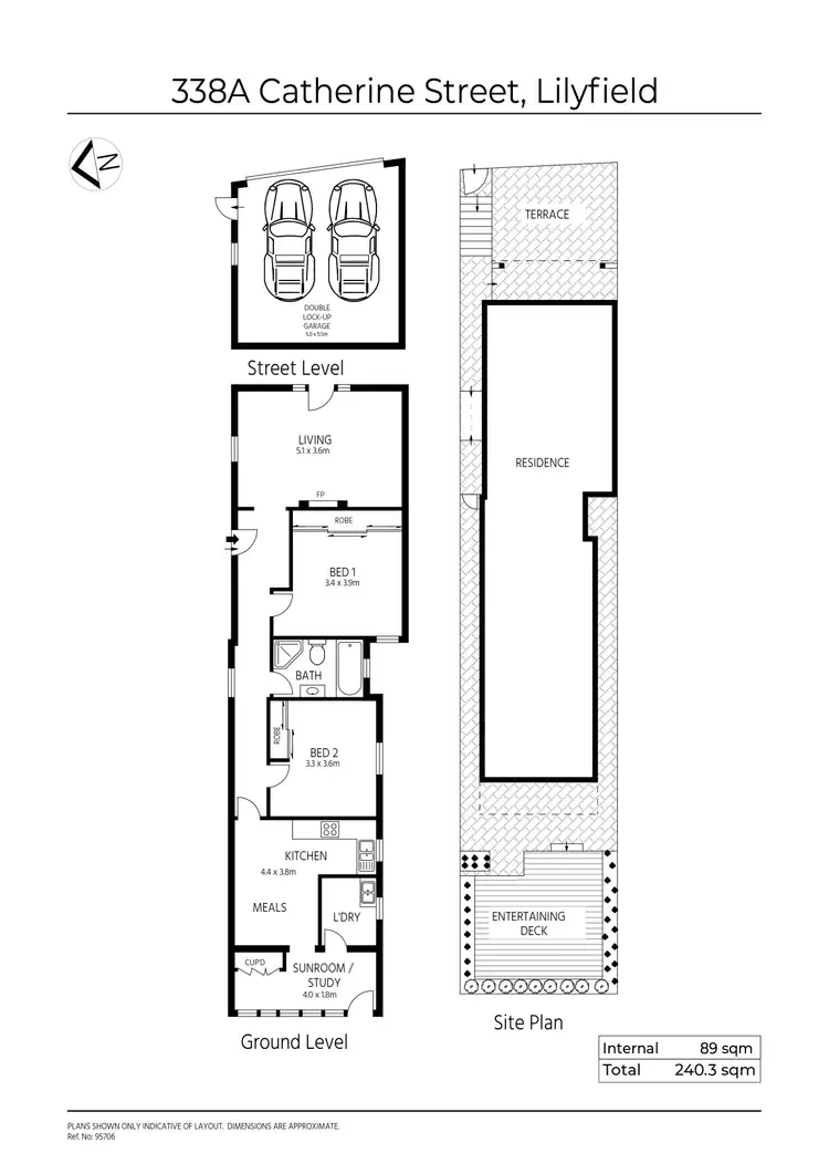 Floorplan of Homely house listing, 338a Catherine Street, Lilyfield NSW 2040