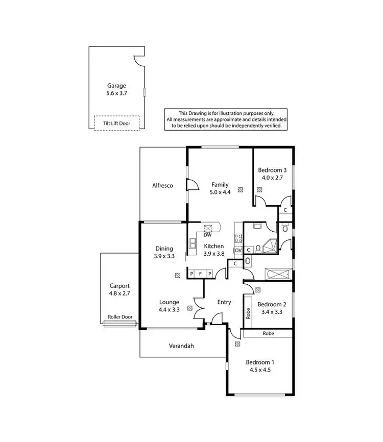 Floorplan of Homely house listing, 45 Sturdee Street, Linden Park SA 5065