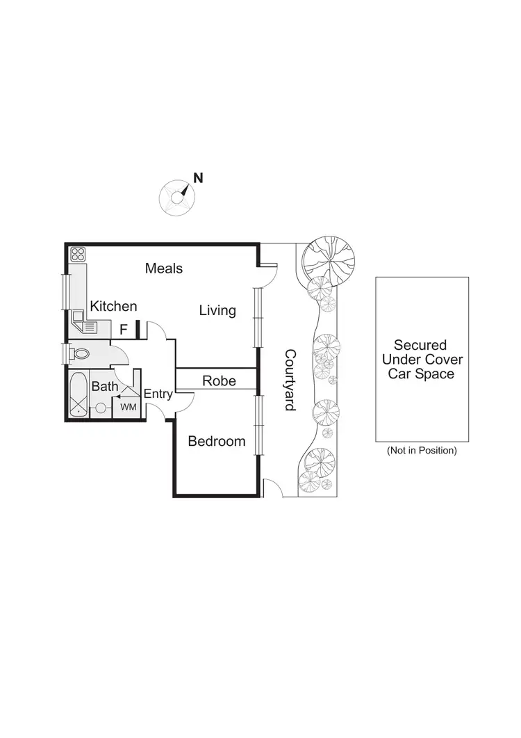 Floorplan of Homely apartment listing, 8/14 Deakin Street, St Kilda West VIC 3182
