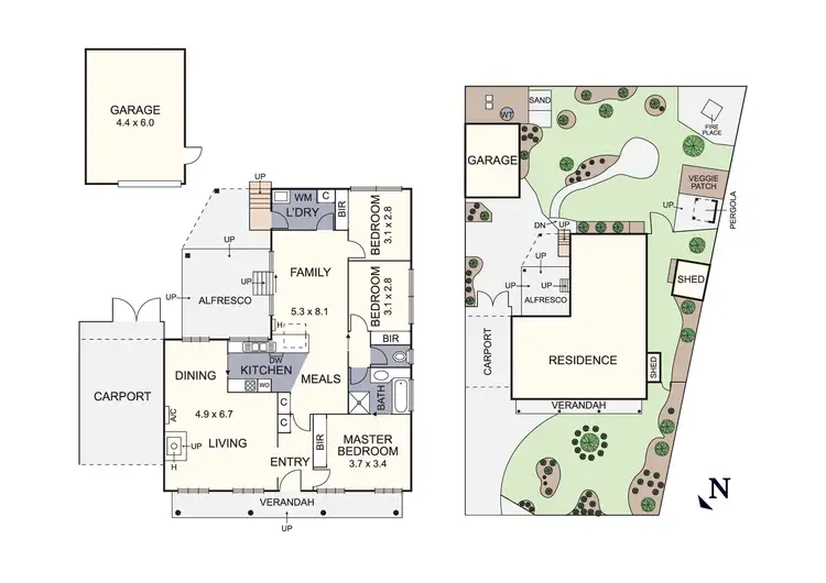 Floorplan of Homely house listing, 39 Ashcombe Drive, Ringwood VIC 3134