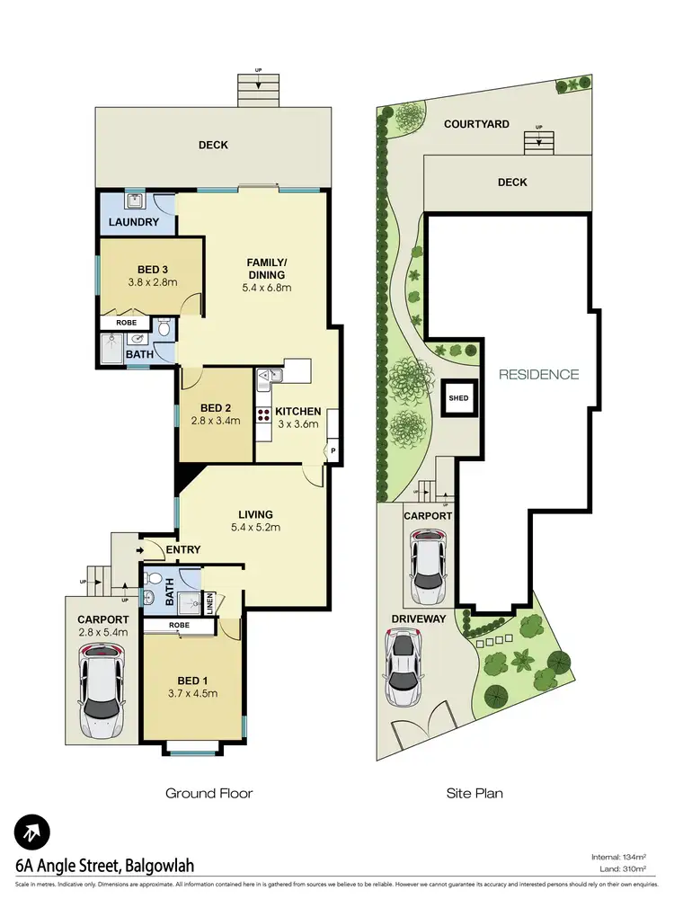 Floorplan of Homely house listing, 6A Angle Street, Balgowlah NSW 2093