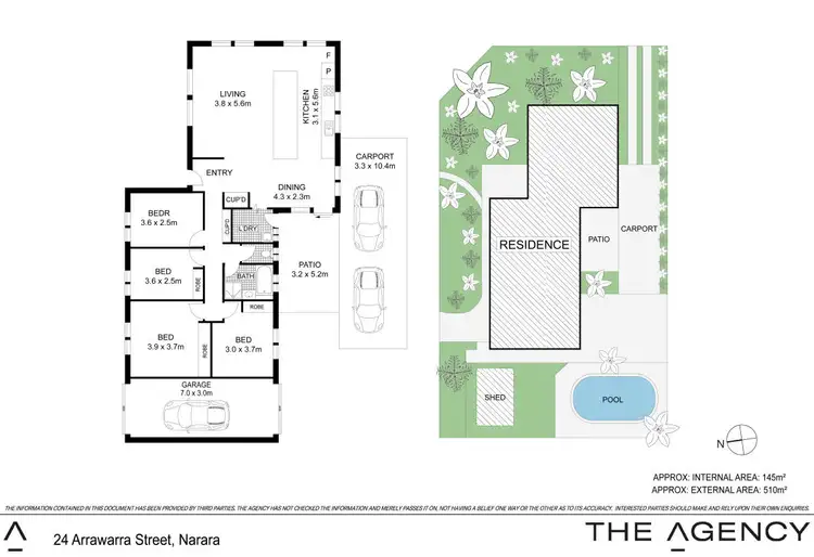 Floorplan of Homely house listing, 24 Arrawarra Street, Narara NSW 2250