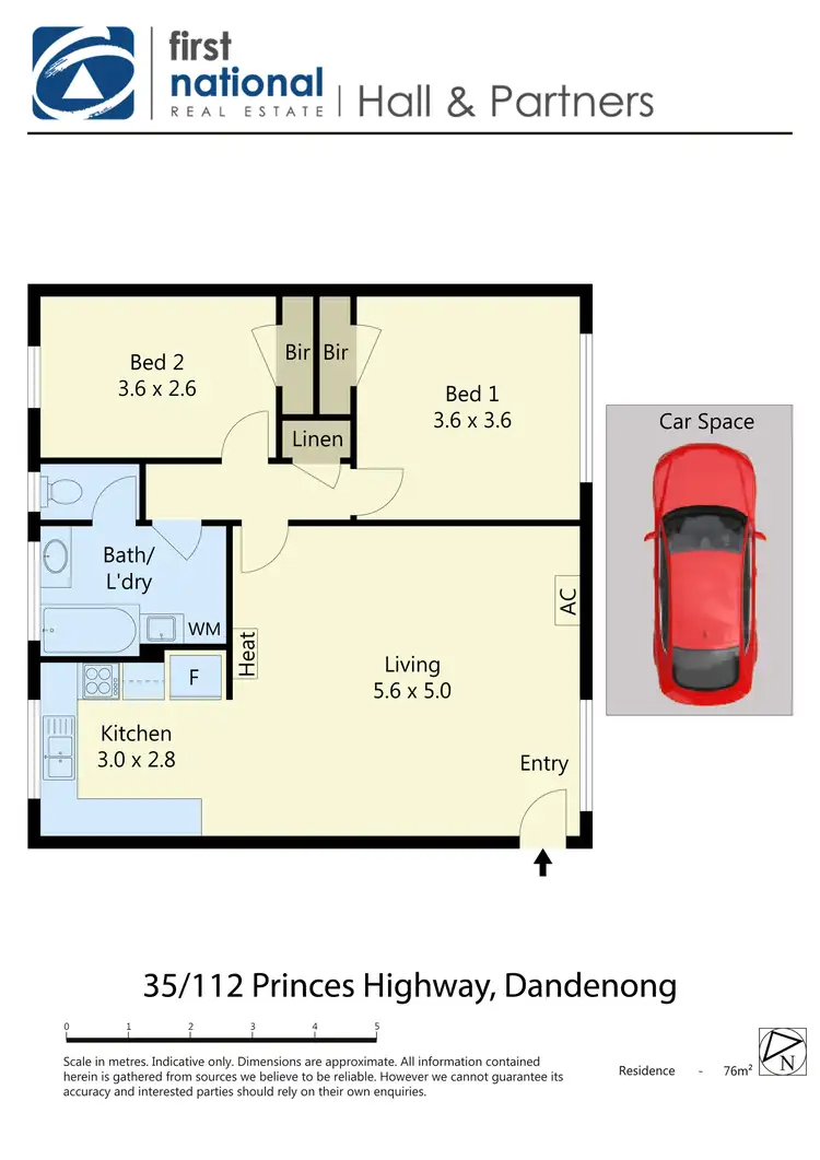 Floorplan of Homely apartment listing, 35/112-114 Princes Highway, Dandenong VIC 3175