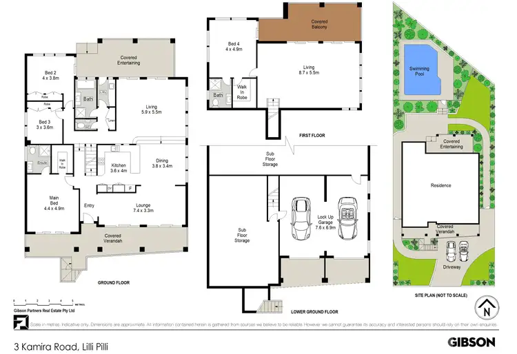 Floorplan of Homely house listing, 3 Kamira Road, Lilli Pilli NSW 2229
