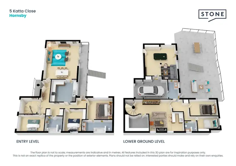 Floorplan of Homely house listing, 5 Katta Close, Hornsby NSW 2077
