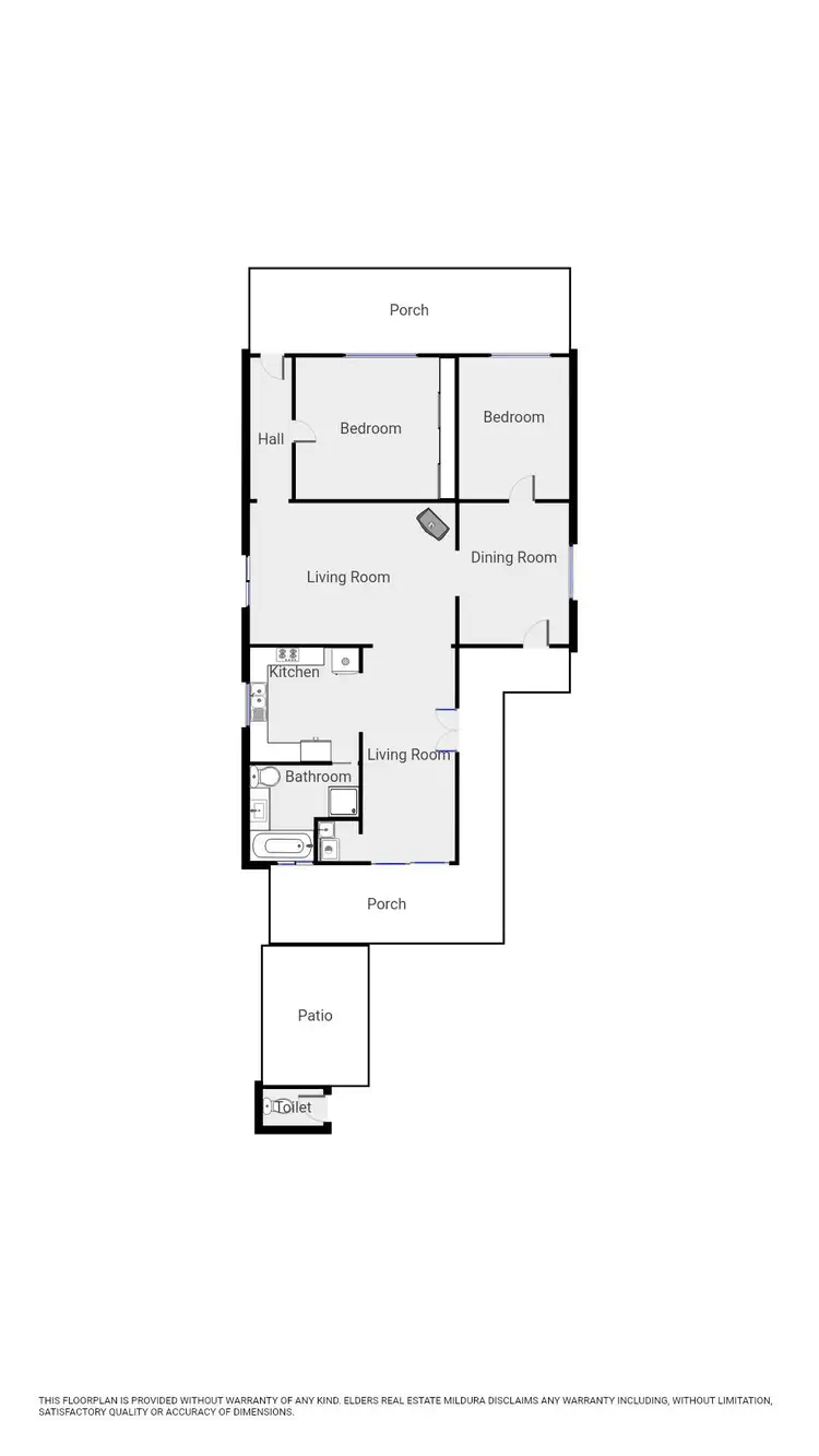 Floorplan of Homely house listing, 668 Koorlong Avenue, Irymple VIC 3498