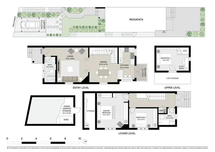 Floorplan of Homely house listing, 51 Pine Street, Cammeray NSW 2062