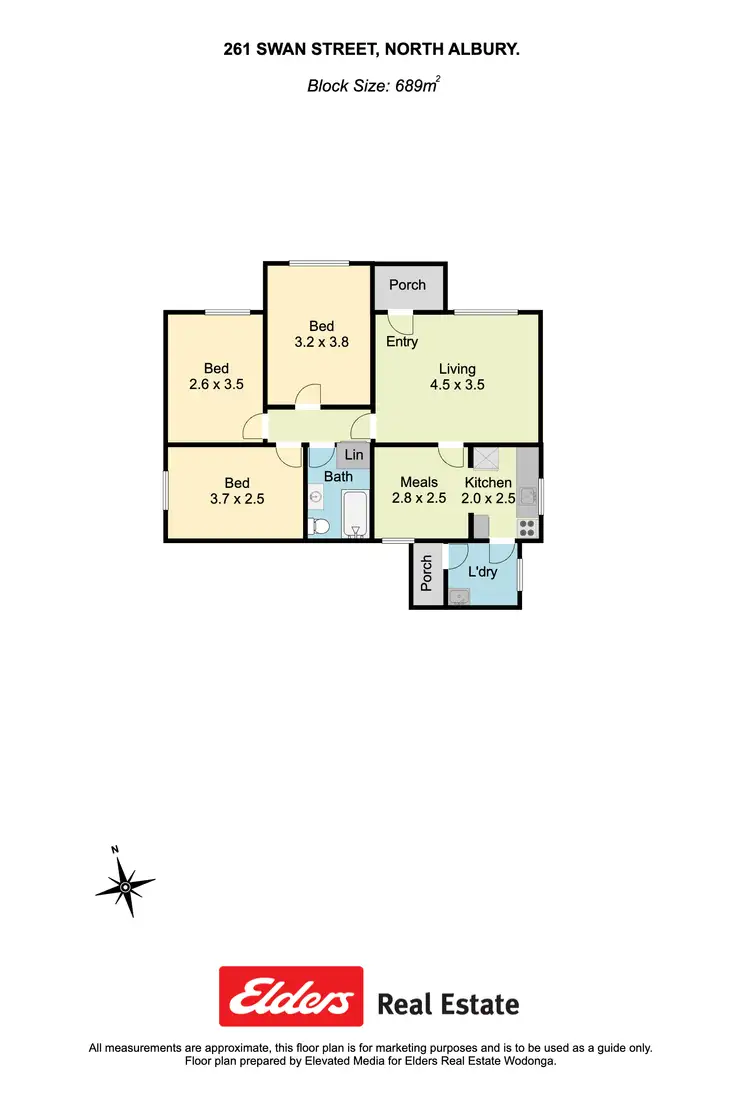 Floorplan of Homely house listing, 261 Swan Street, North Albury NSW 2640