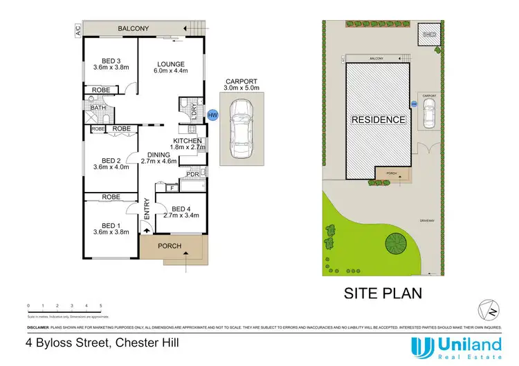 Floorplan of Homely house listing, 4 Byloss Street, Chester Hill NSW 2162