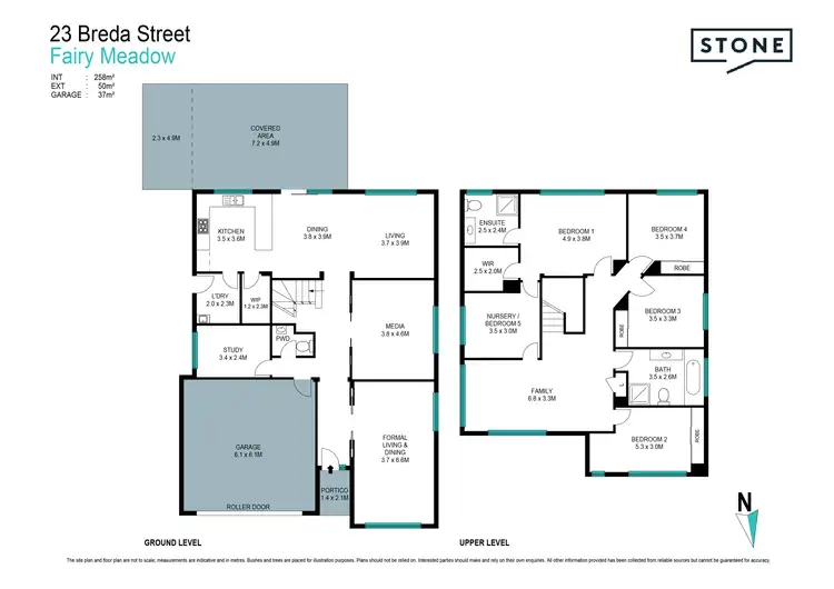 Floorplan of Homely house listing, 23 Breda Street, Fairy Meadow NSW 2519