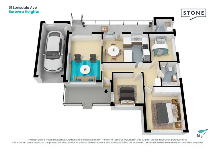 Floorplan of Homely house listing, 61 Lonsdale Avenue, Berowra Heights NSW 2082