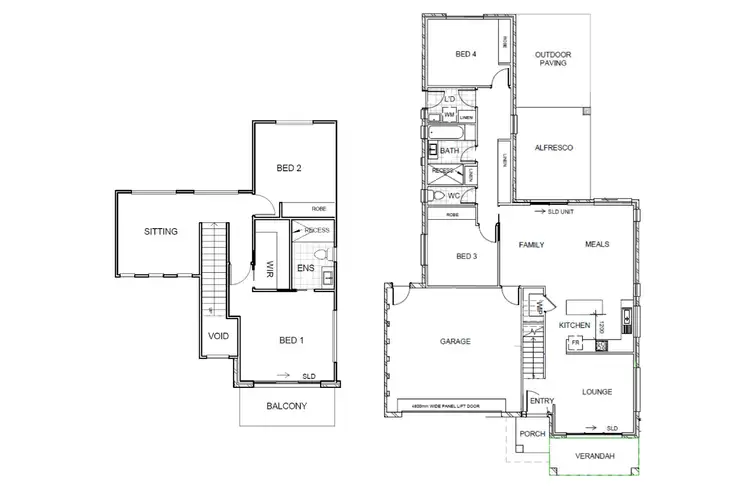 Floorplan of Homely house listing, 21 Feagan Street, Googong NSW 2620