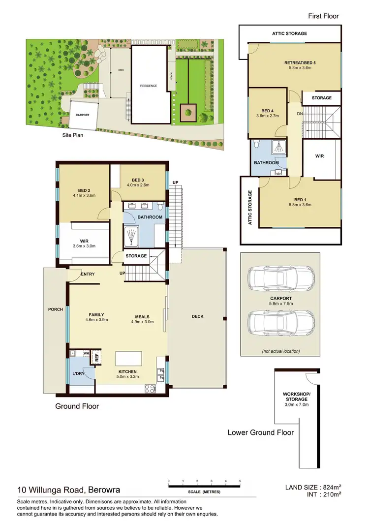 Floorplan of Homely house listing, 10 Willunga Road, Berowra NSW 2081