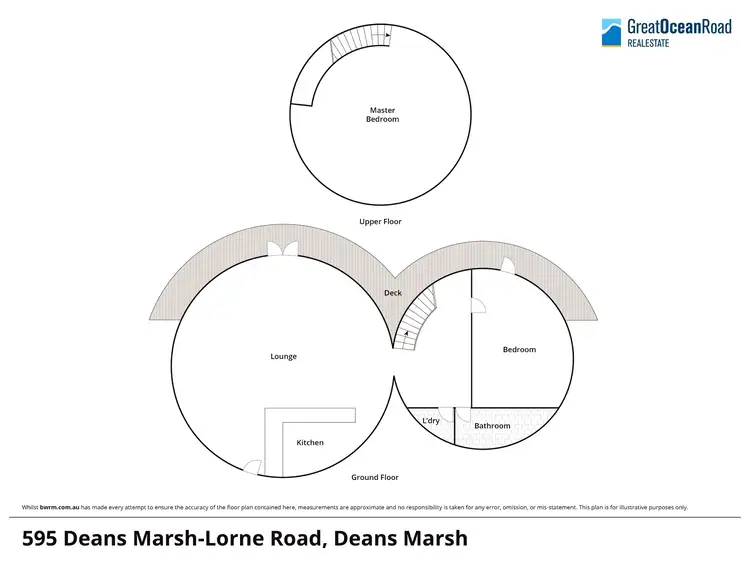 Floorplan of Homely house listing, 595 Deans Marsh-Lorne Road, Deans Marsh VIC 3235
