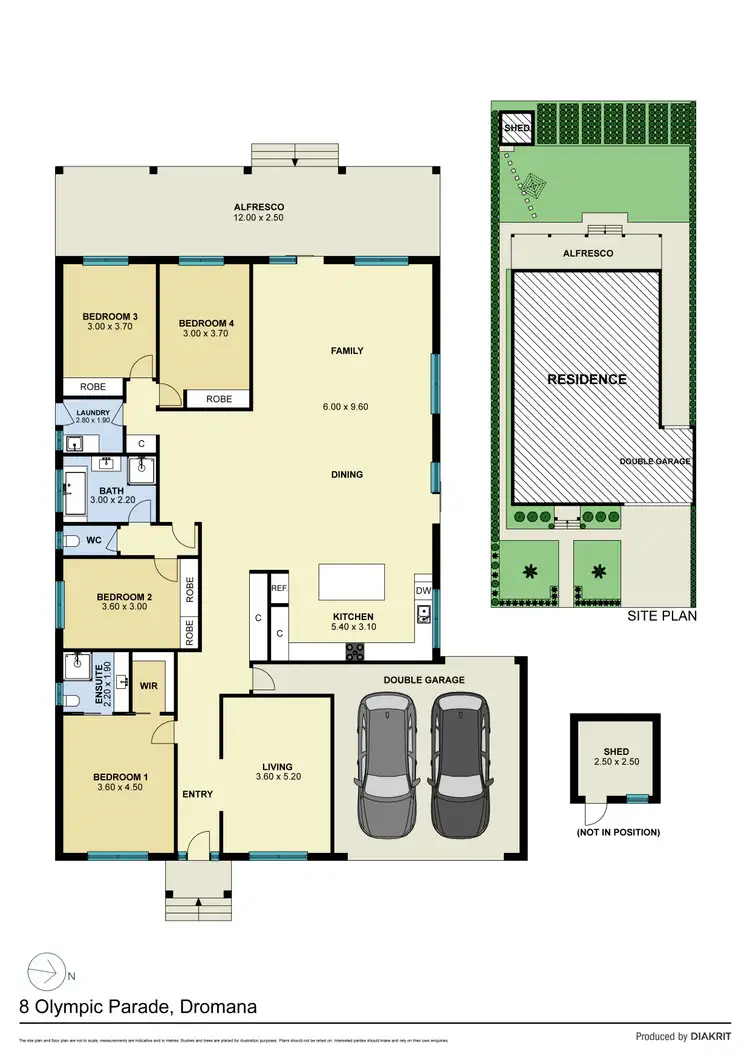 Floorplan of Homely house listing, 8 Olympic Parade, Dromana VIC 3936
