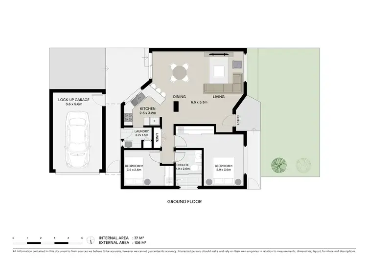 Floorplan of Homely villa listing, 28/4 Wallumatta Road, Caringbah NSW 2229