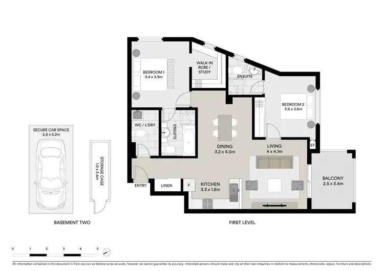 Floorplan of Homely unit listing, 19/2-10 Hawkesbury Avenue, Dee Why NSW 2099
