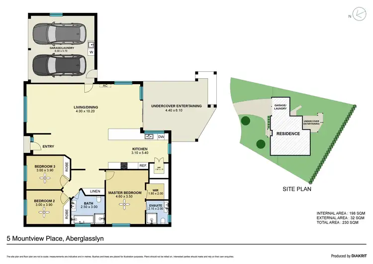 Floorplan of Homely house listing, 5 Mountview Place, Aberglasslyn NSW 2320