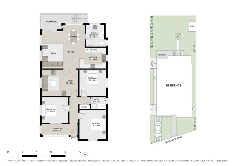 Floorplan of Homely house listing, 43 Harbourne Road, Kingsford NSW 2032