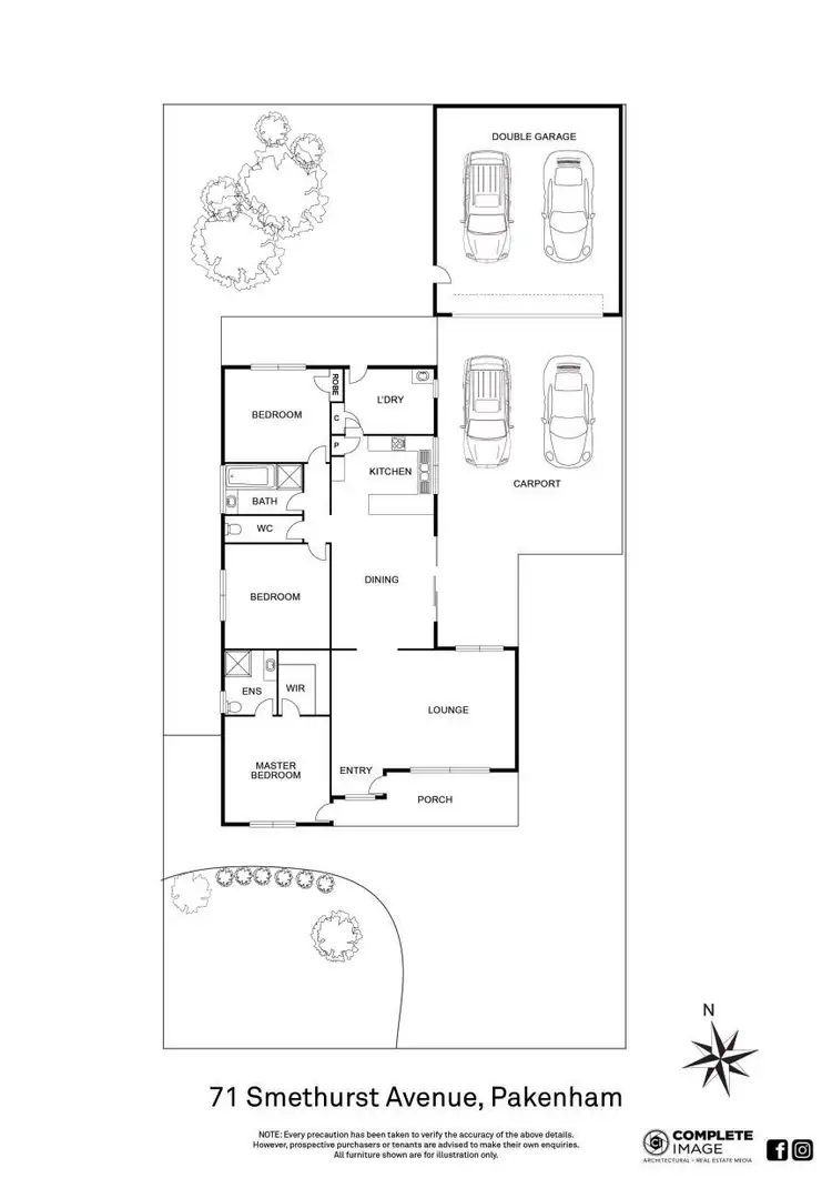 Floorplan of Homely house listing, 71 Smethurst Avenue, Pakenham VIC 3810