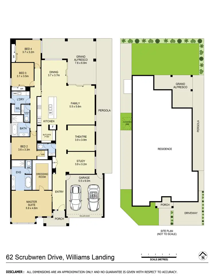 Floorplan of Homely house listing, 62 Scrubwren Drive, Williams Landing VIC 3027