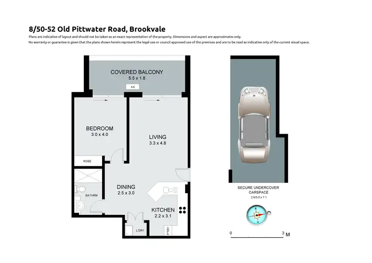 Floorplan of Homely apartment listing, 8/50-52 Old Pittwater Road, Brookvale NSW 2100