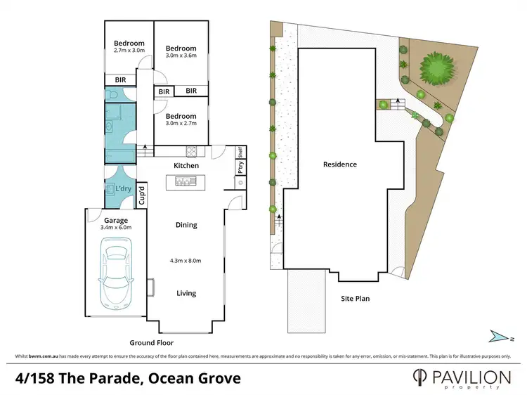 Floorplan of Homely unit listing, 4/158 The Parade, Ocean Grove VIC 3226