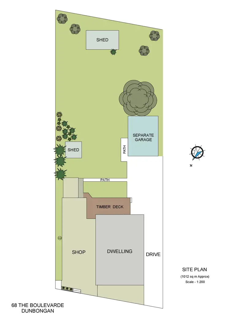 Floorplan of Homely house listing, 68 The Boulevarde, Dunbogan NSW 2443