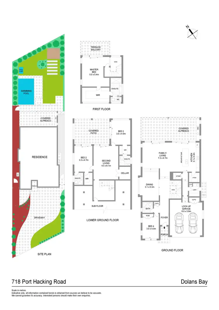 Floorplan of Homely house listing, 718 Port Hacking Road, Dolans Bay NSW 2229
