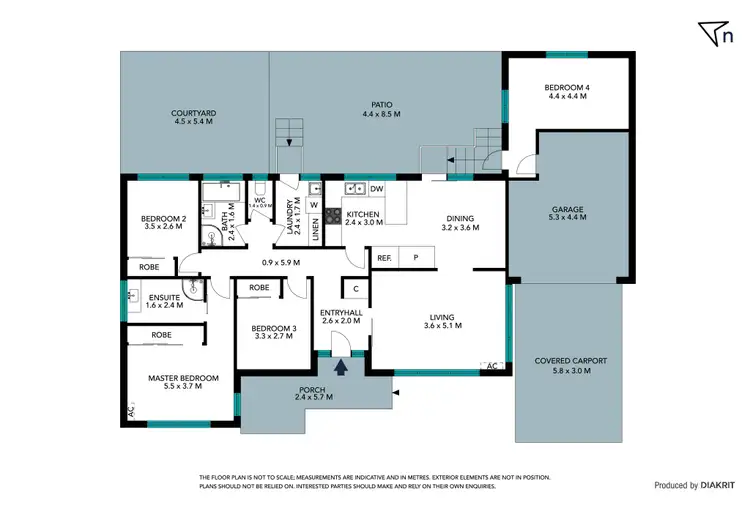 Floorplan of Homely house listing, 10 Henry Court, Epping VIC 3076