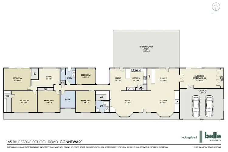 Floorplan of Homely rural property listing, 165 Bluestone School Road, Connewarre VIC 3227