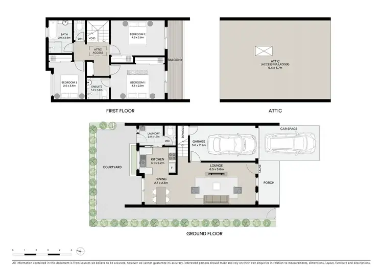 Floorplan of Homely townhouse listing, 5D/73A Banksia Street, Botany NSW 2019