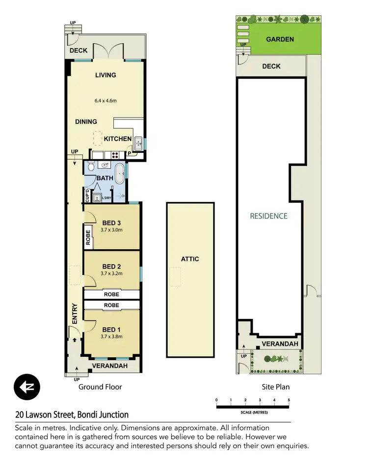 Floorplan of Homely house listing, 20 Lawson Street, Bondi Junction NSW 2022