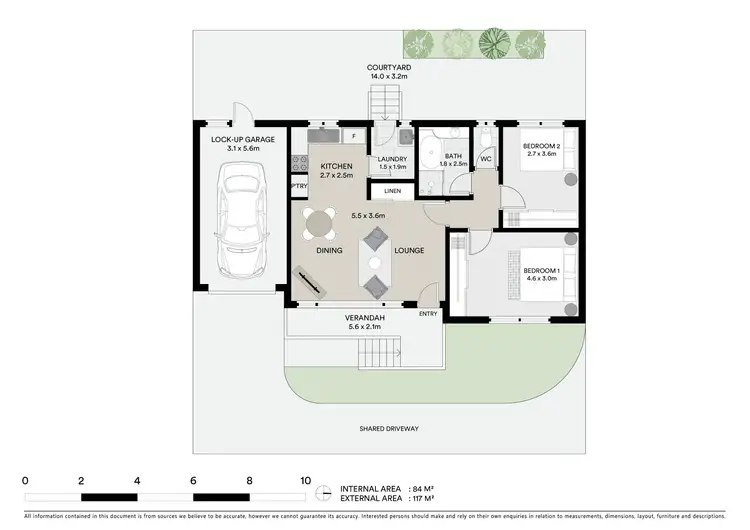 Floorplan of Homely unit listing, 2/15 Bostock Avenue, Manifold Heights VIC 3218