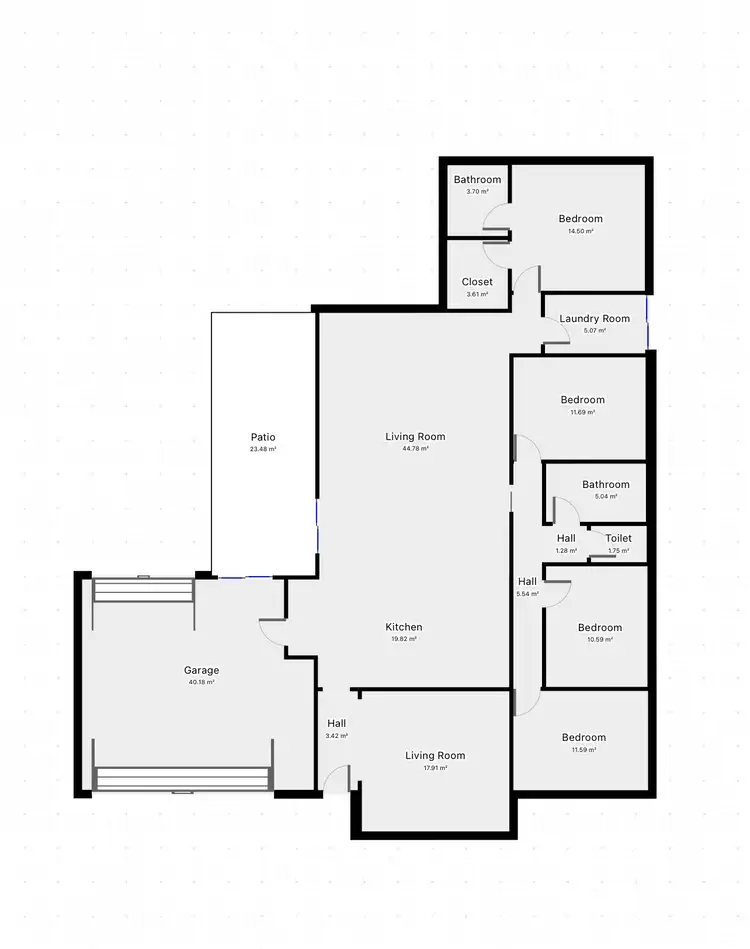 Floorplan of Homely house listing, 52 Dennington Rise, Warrnambool VIC 3280