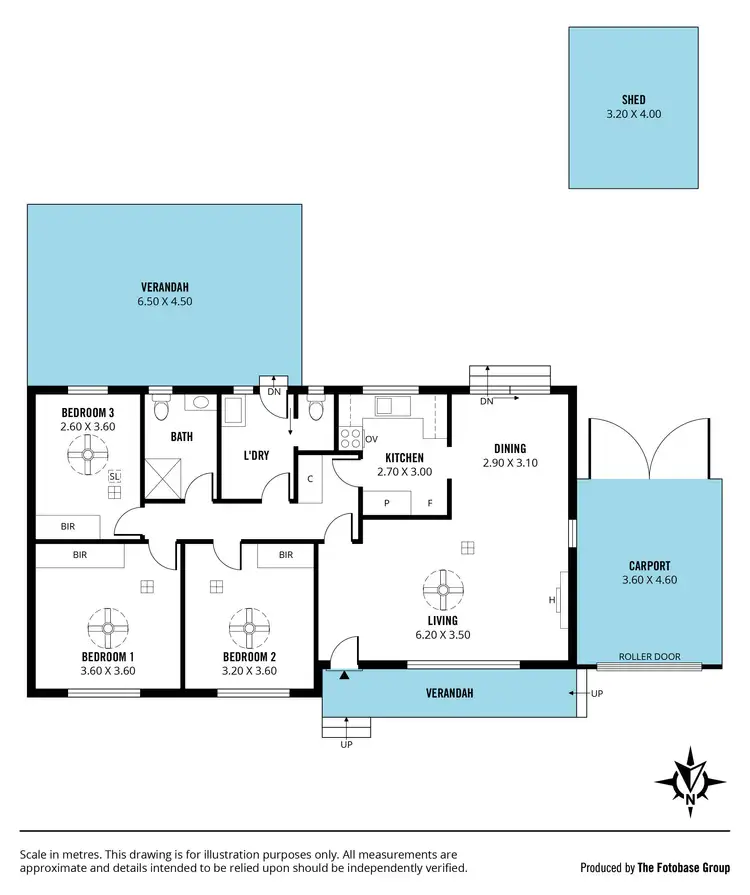 Floorplan of Homely house listing, 12 Hinton Street, Port Noarlunga SA 5167