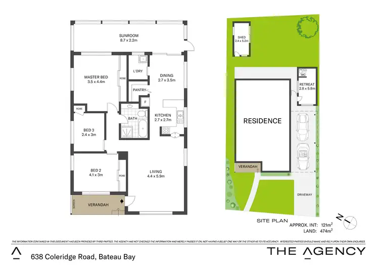 Floorplan of Homely house listing, 638 Coleridge Road, Bateau Bay NSW 2261