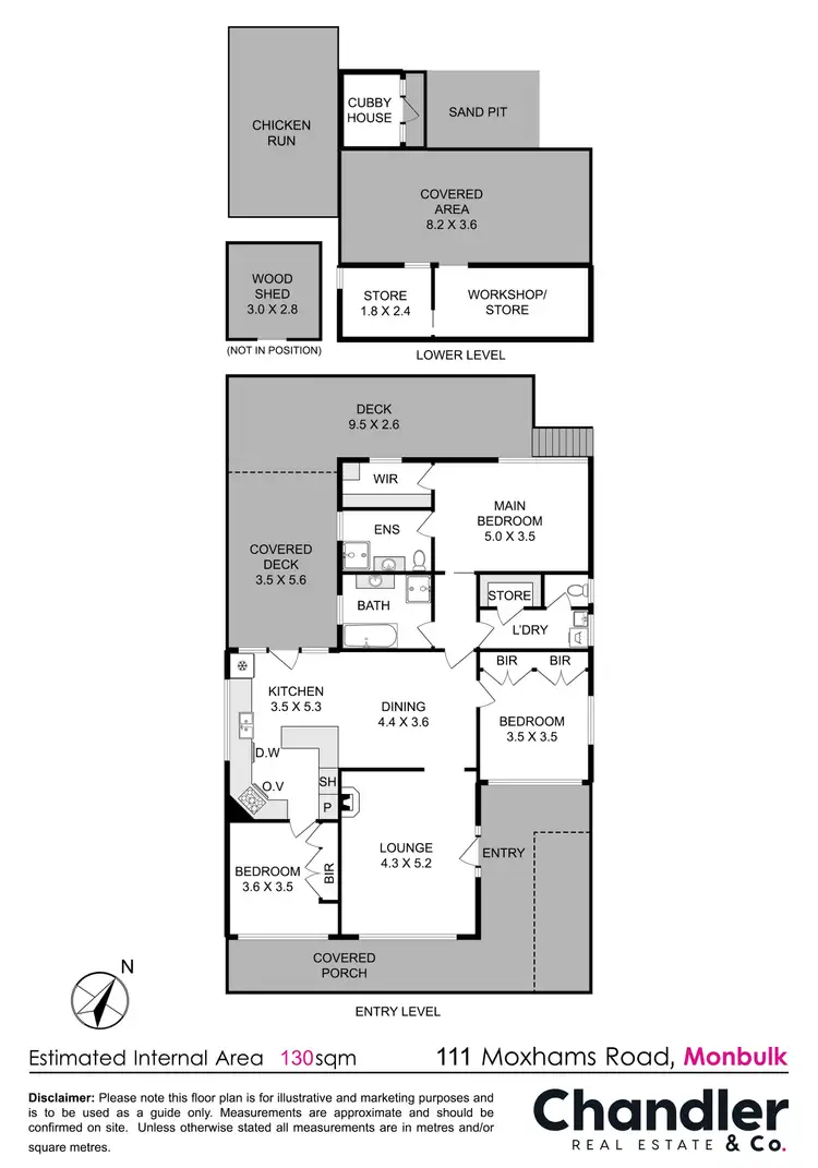 Floorplan of Homely house listing, 111 Moxhams Road, Monbulk VIC 3793