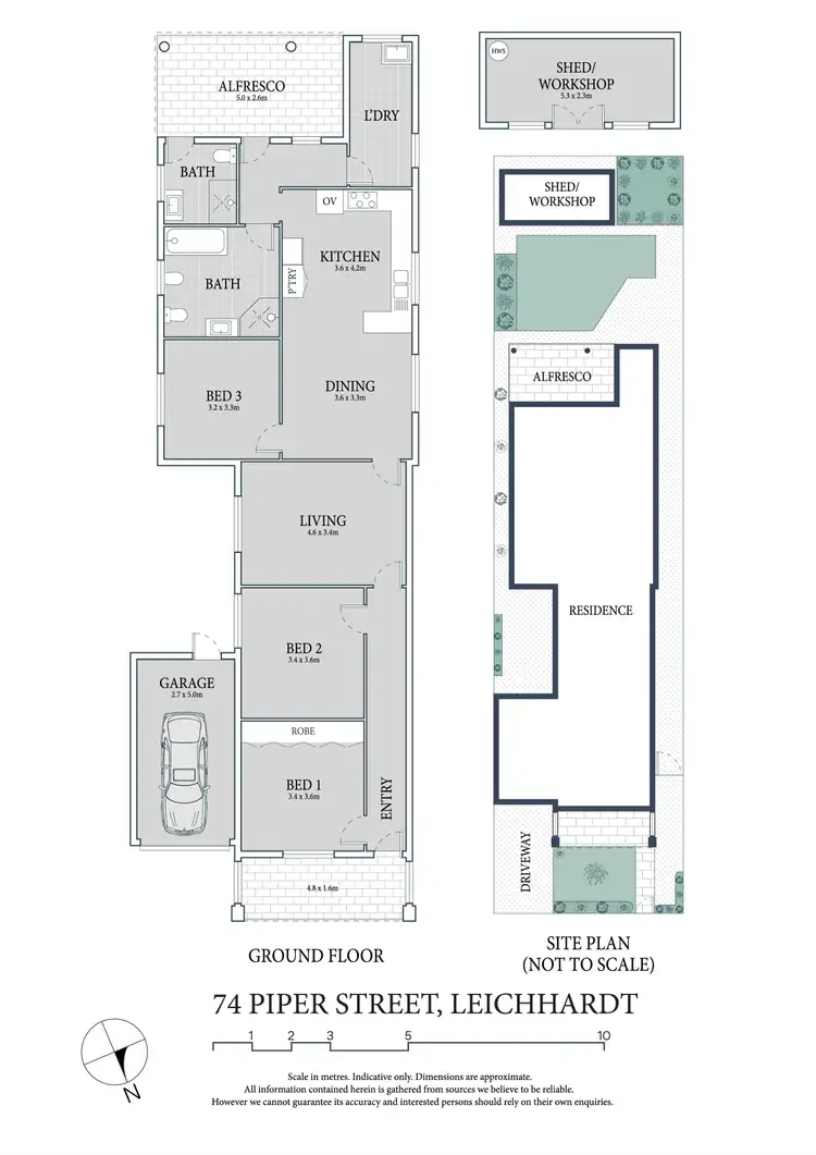 Floorplan of Homely house listing, 74 Piper Street, Lilyfield NSW 2040