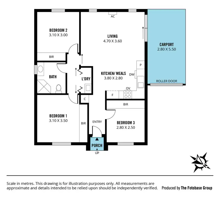Floorplan of Homely house listing, 18 Erie Drive, Seaford Meadows SA 5169
