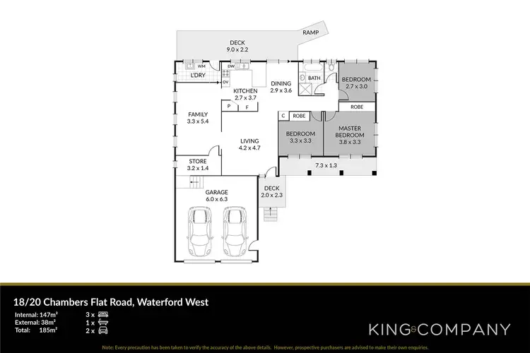 Floorplan of Homely house listing, 18/20-22 Chambers Flat Road, Waterford West QLD 4133