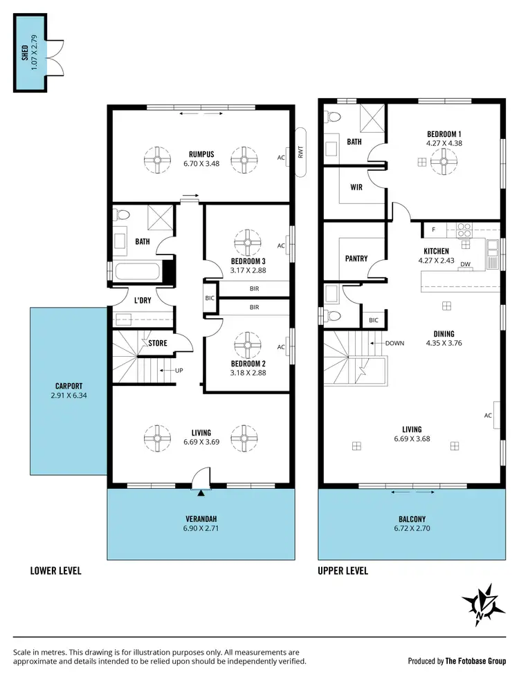 Floorplan of Homely house listing, 74a Pridham Boulevard, Aldinga Beach SA 5173